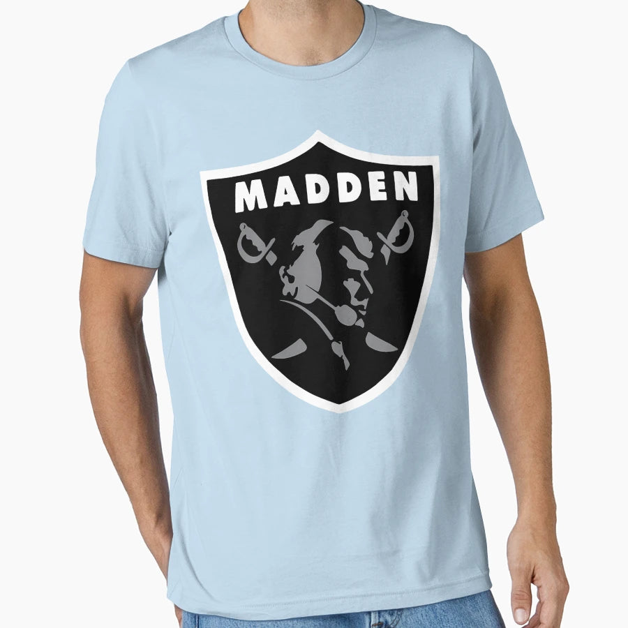 John Madden Ea Nfl Raiders T-Shirt - Graphic Print for Adults - T-Shirt, Sweatshirt, Hoodie