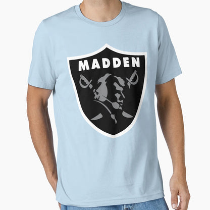 John Madden Ea Nfl Raiders T-Shirt - Graphic Print for Adults - T-Shirt, Sweatshirt, Hoodie