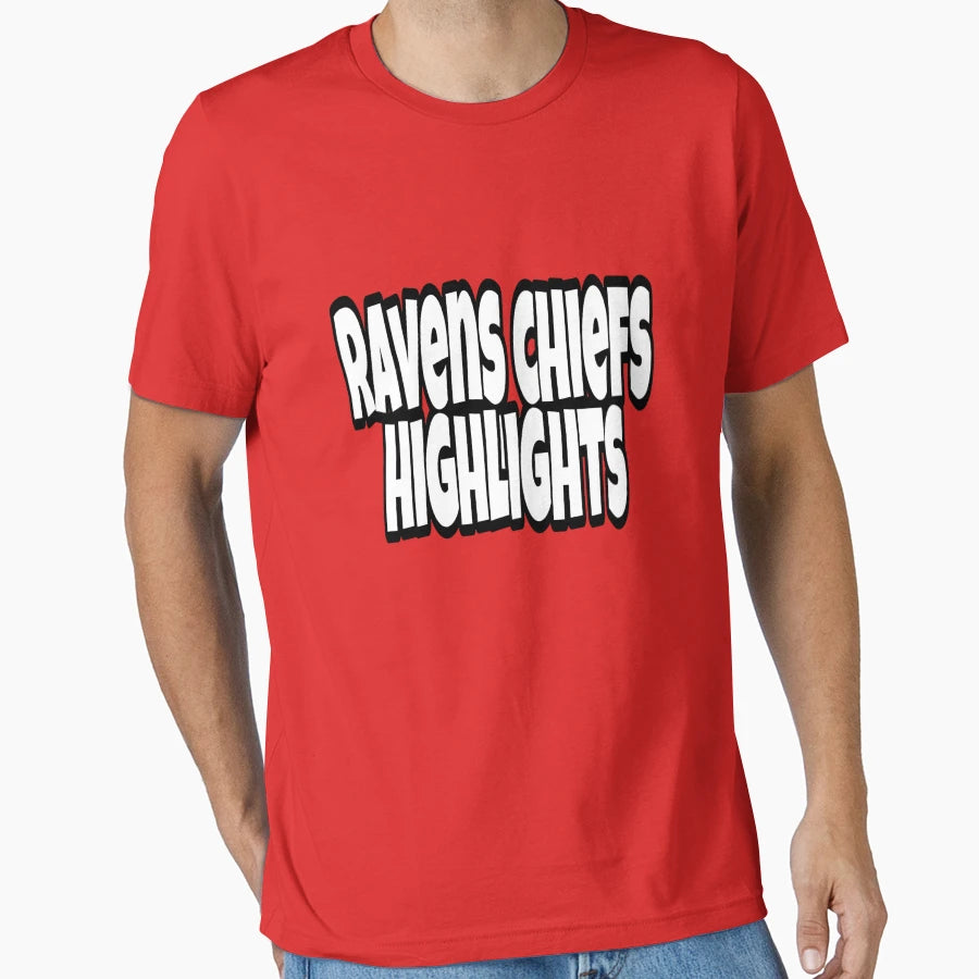 Copy Ravens Chiefs Highlights Chifes T-Shirt - Graphic Print Men Women - T-Shirt, Sweatshirt, Hoodie