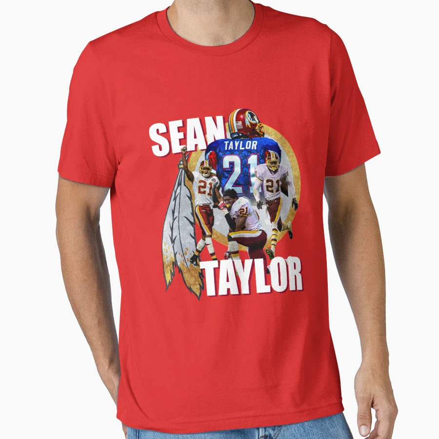 Nfl Sean Taylor Washington Football Hoodie - Custom Art Print Men Women - T-Shirt, Sweatshirt, Hoodie