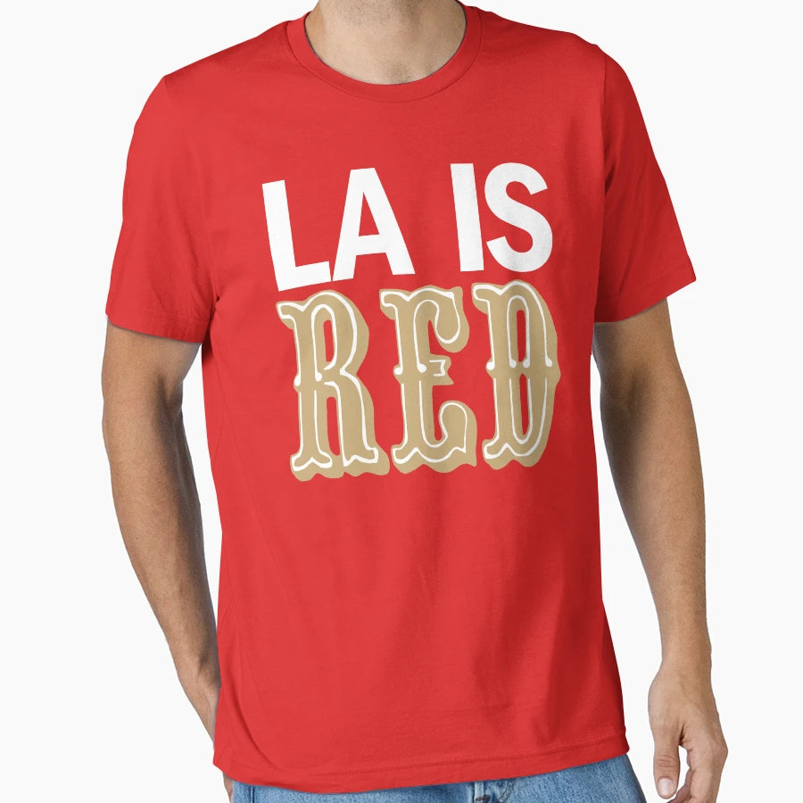 L Is Red T-Shirt - Graphic Print Men Women - T-Shirt, Sweatshirt, Hoodie