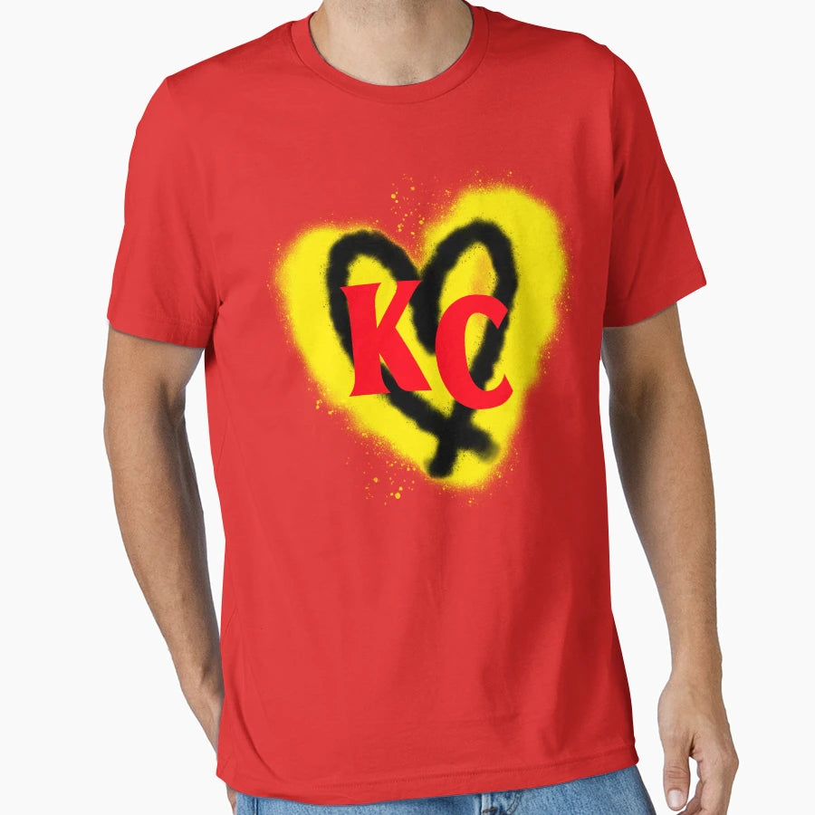I Heart Kc I Love Kansas City T-Shirt - Unique Graphic for Adults - T-Shirt, Sweatshirt, Hoodie
