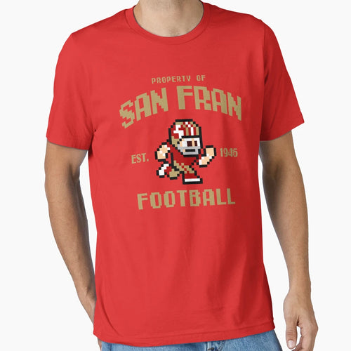 Property San Francisco 49Ers Football T-Shirt - Custom Art Print Men Women - T-Shirt, Sweatshirt, Hoodie