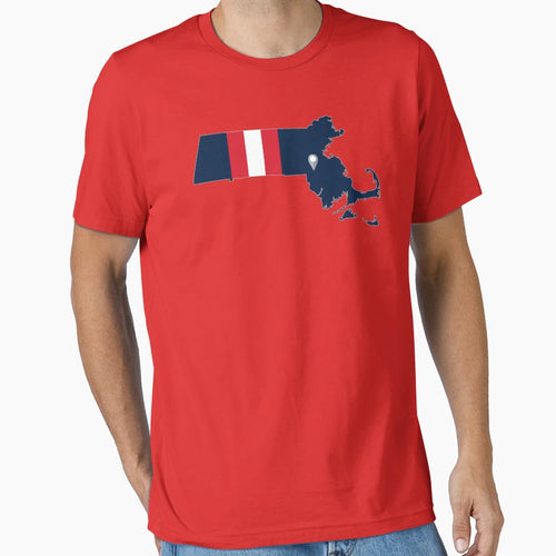 New England Football T-Shirt - Fun Novelty Design Men Women - T-Shirt, Sweatshirt, Hoodie