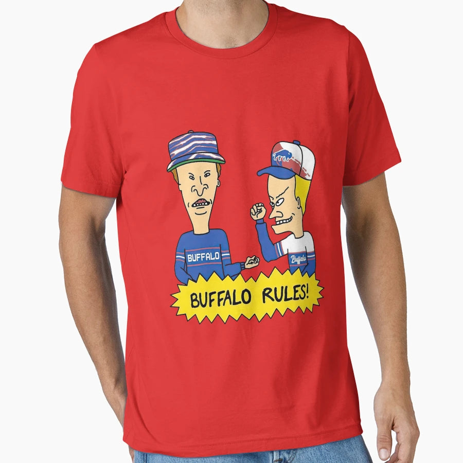 Buffalo Rules Buffalo Bills Funny T-Shirt - Unique Graphic Unisex - T-Shirt, Sweatshirt, Hoodie