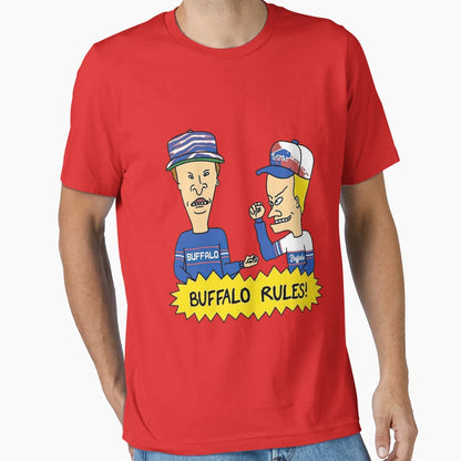 Buffalo Rules Buffalo Bills Funny T-Shirt - Unique Graphic Unisex - T-Shirt, Sweatshirt, Hoodie