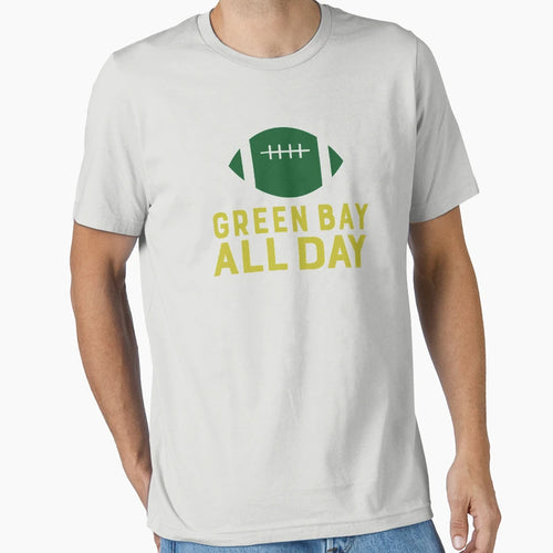 Green Bay All Day T-Shirt - Trendy Graphic Unisex - T-Shirt, Sweatshirt, Hoodie