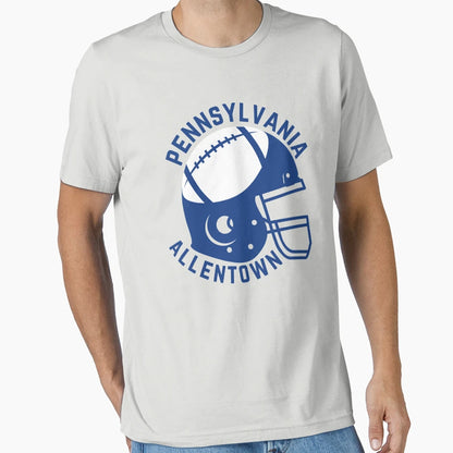 Allentown Pennsylvania Football T-Shirt - Aesthetic Graphic Unisex - T-Shirt, Sweatshirt, Hoodie