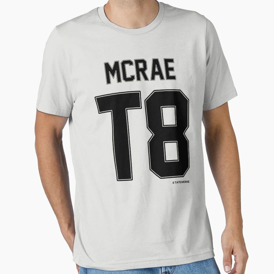 T8 Jersey Tate Mcrae T-Shirt - Minimalist Print Unisex - T-Shirt, Sweatshirt, Hoodie