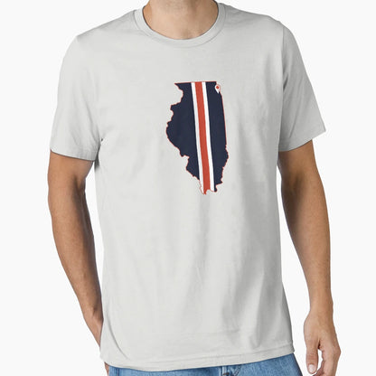 Chicago Football T-Shirt - Trendy Graphic Unisex - T-Shirt, Sweatshirt, Hoodie