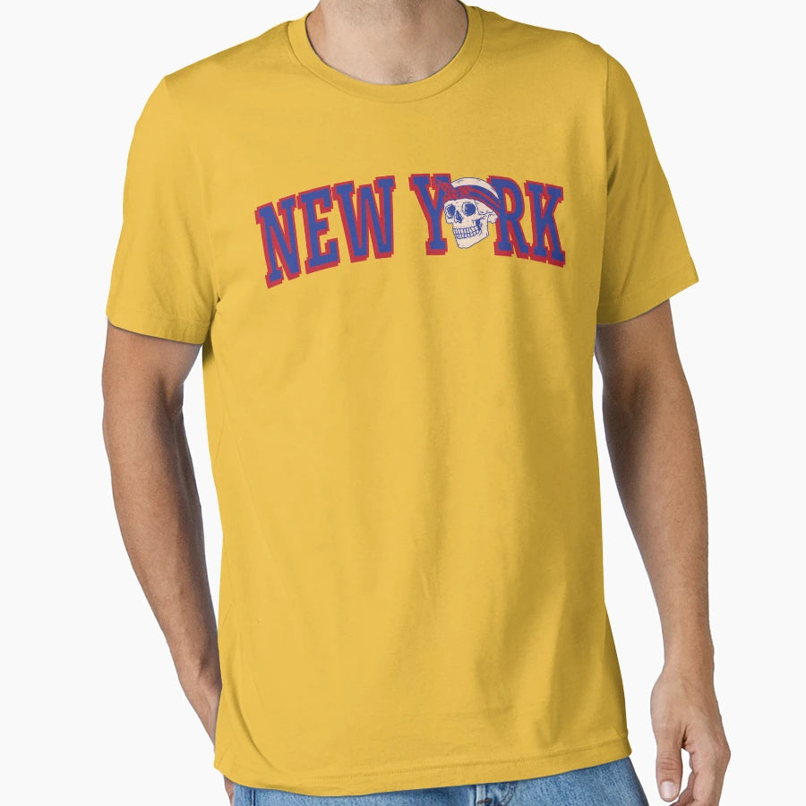 New York Blue T-Shirt - Minimalist Print Men Women - T-Shirt, Sweatshirt, Hoodie