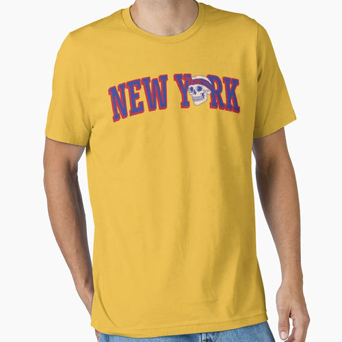 New York Blue T-Shirt - Minimalist Print Men Women - T-Shirt, Sweatshirt, Hoodie