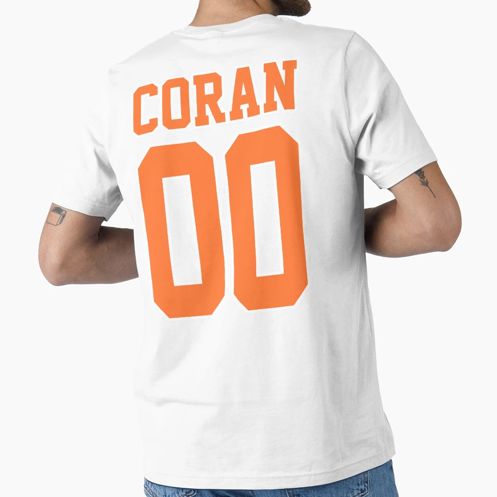 Coran Sport Jersey T-Shirt - Fun Novelty Design for Adults - T-Shirt, Sweatshirt, Hoodie