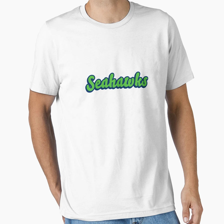 Styled Seahawks T-Shirt - Custom Art Print for Adults - T-Shirt, Sweatshirt, Hoodie