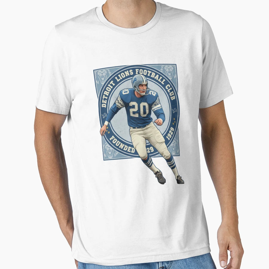 Old School Detroit Lions T-Shirt - Casual Everyday Wear Men Women - T-Shirt, Sweatshirt, Hoodie