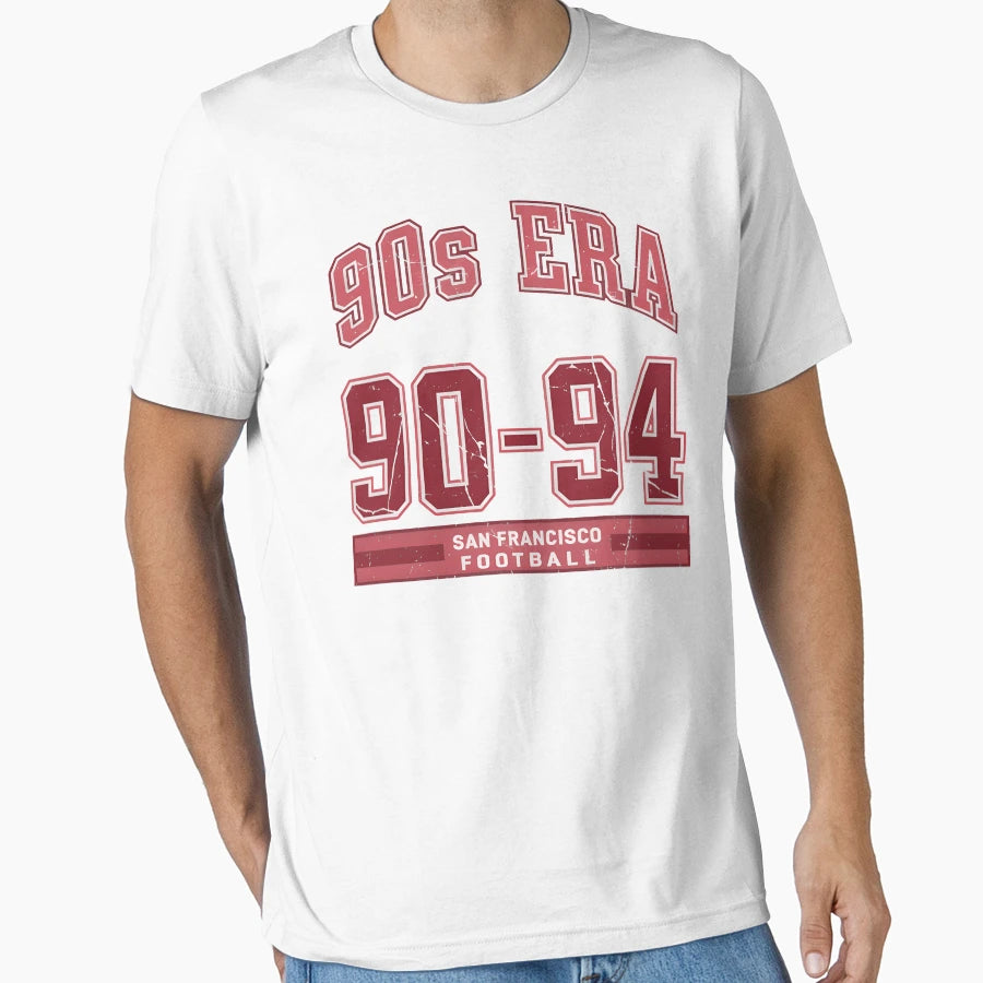 San Francisco Football 90S Era 1990 T-Shirt - Novelty Apparel Men Women - T-Shirt, Sweatshirt, Hoodie