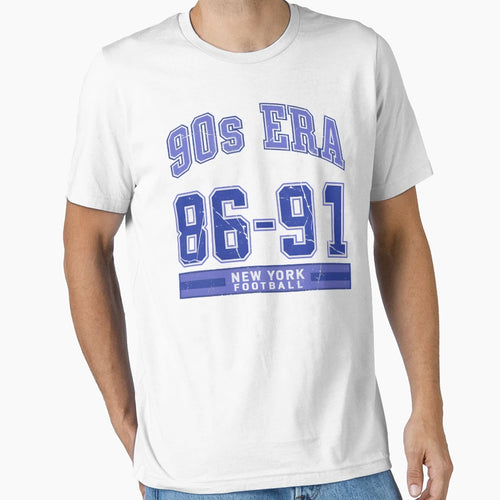 New York Football 1986 1991 90S T-Shirt - Casual Everyday Wear Men Women - T-Shirt, Sweatshirt, Hoodie