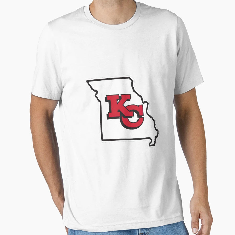 Kansas City Map T-Shirt - Trendy Graphic Unisex - T-Shirt, Sweatshirt, Hoodie