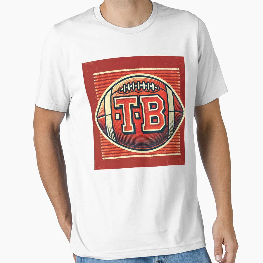 Tampa Bay Football Emblem T-Shirt - Custom Art Print for Adults - T-Shirt, Sweatshirt, Hoodie