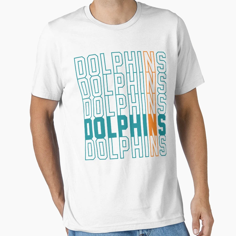 Dolphins T-Shirt - Graphic Print Unisex - T-Shirt, Sweatshirt, Hoodie