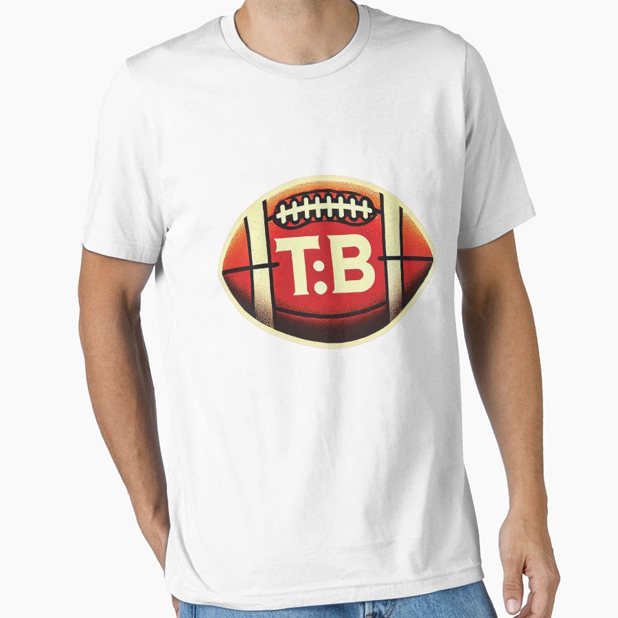 Minimalist Tampa Bay Football Logo T-Shirt - Aesthetic Graphic for Adults - T-Shirt, Sweatshirt, Hoodie