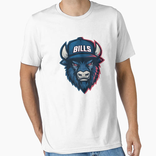 Buffalo Bills M5258 T-Shirt - Custom Art Print for Adults - T-Shirt, Sweatshirt, Hoodie