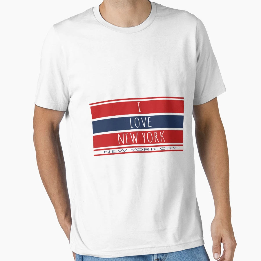 Words New York City T-Shirt - Graphic Print Men Women - T-Shirt, Sweatshirt, Hoodie