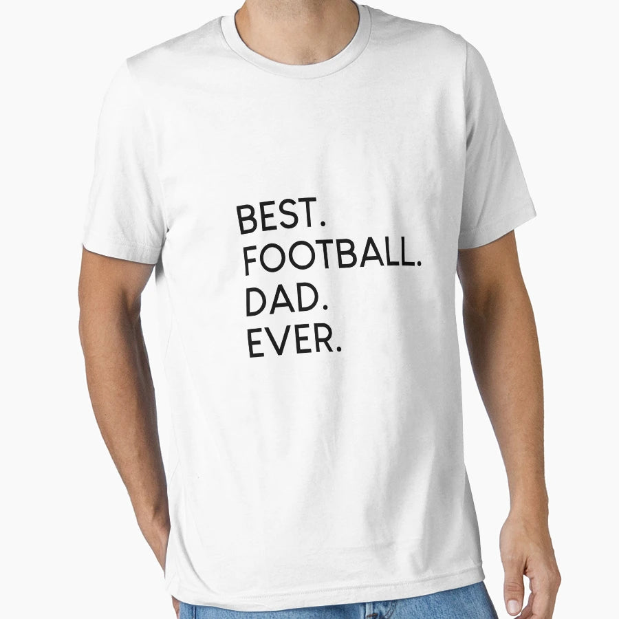 Football Dad Soccer Game T-Shirt - Minimalist Print for Adults - T-Shirt, Sweatshirt, Hoodie