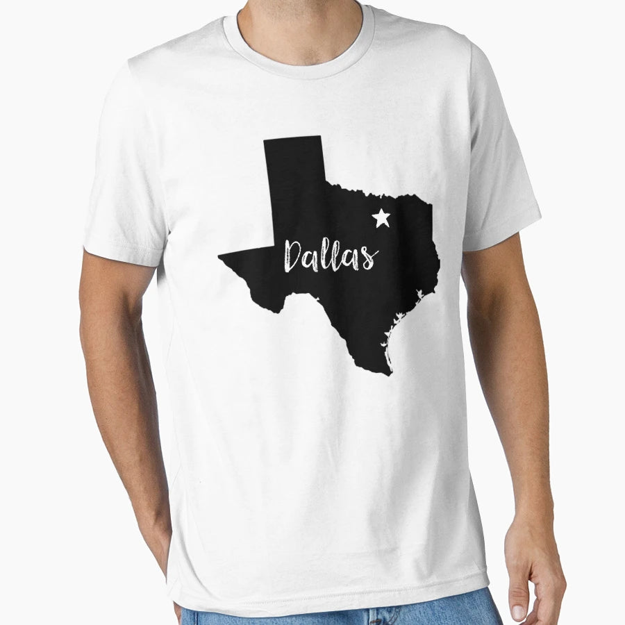 Dallas Star T-Shirt - Streetwear Style for Adults - T-Shirt, Sweatshirt, Hoodie