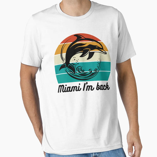 Back Miami Dolphins T-Shirt - Trendy Graphic for Adults - T-Shirt, Sweatshirt, Hoodie