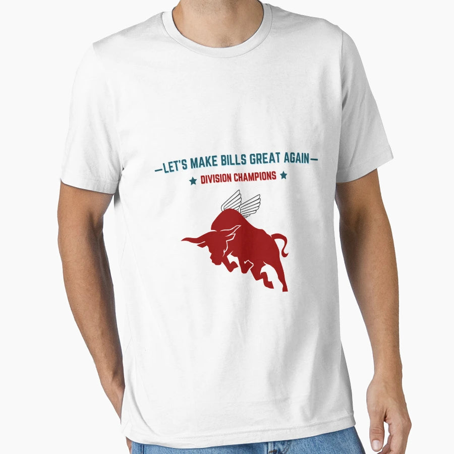 Buffalo Bills Afc East Champions T-Shirt - Casual Everyday Wear Unisex - T-Shirt, Sweatshirt, Hoodie