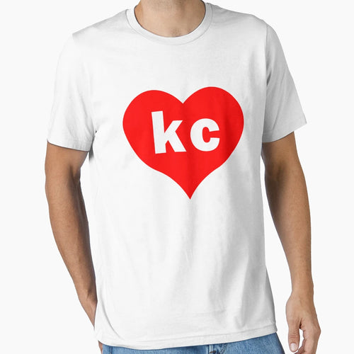 I Love Kansas City Heart Kc T-Shirt - Unique Graphic Unisex - T-Shirt, Sweatshirt, Hoodie