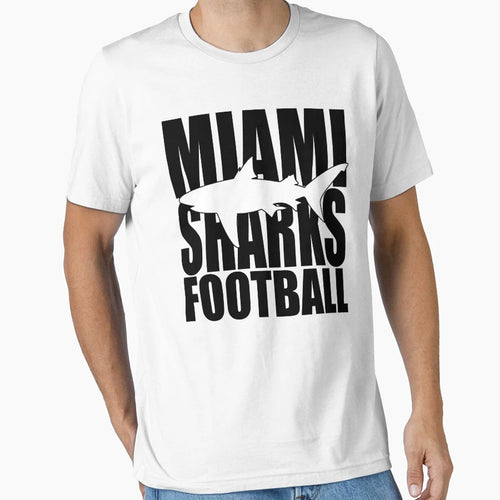 Miami Sharks Football Any Given Sunday T-Shirt - Unique Graphic for Adults - T-Shirt, Sweatshirt, Hoodie