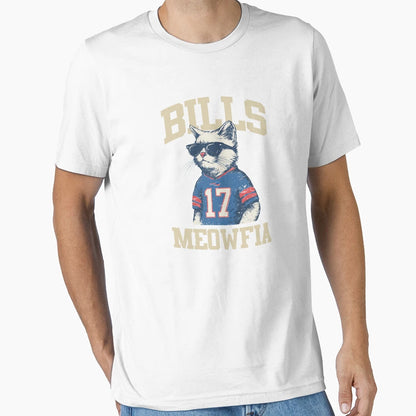 Cat Lovers Buffalo Bills Shirts Bills T-Shirt - Trendy Graphic for Adults - T-Shirt, Sweatshirt, Hoodie