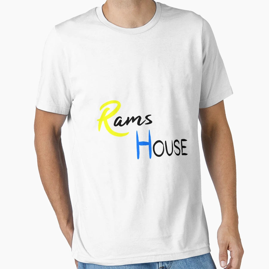 Rams House T-Shirt - Custom Art Print for Adults - T-Shirt, Sweatshirt, Hoodie