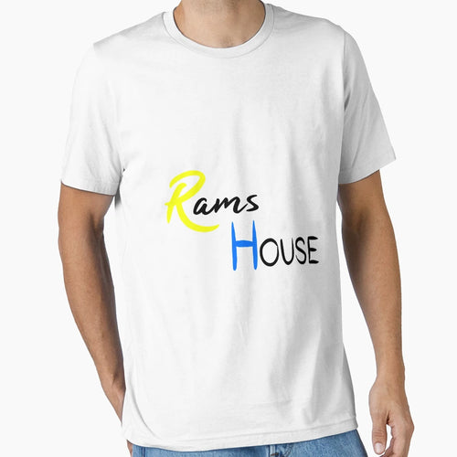 Rams House T-Shirt - Custom Art Print for Adults - T-Shirt, Sweatshirt, Hoodie