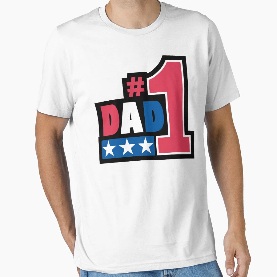 Fathers Day 1Dad T-Shirt - Casual Everyday Wear Unisex - T-Shirt, Sweatshirt, Hoodie