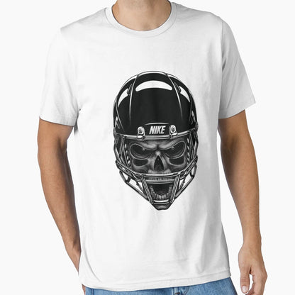 American Football Skull T-Shirt - Streetwear Style Men Women - T-Shirt, Sweatshirt, Hoodie