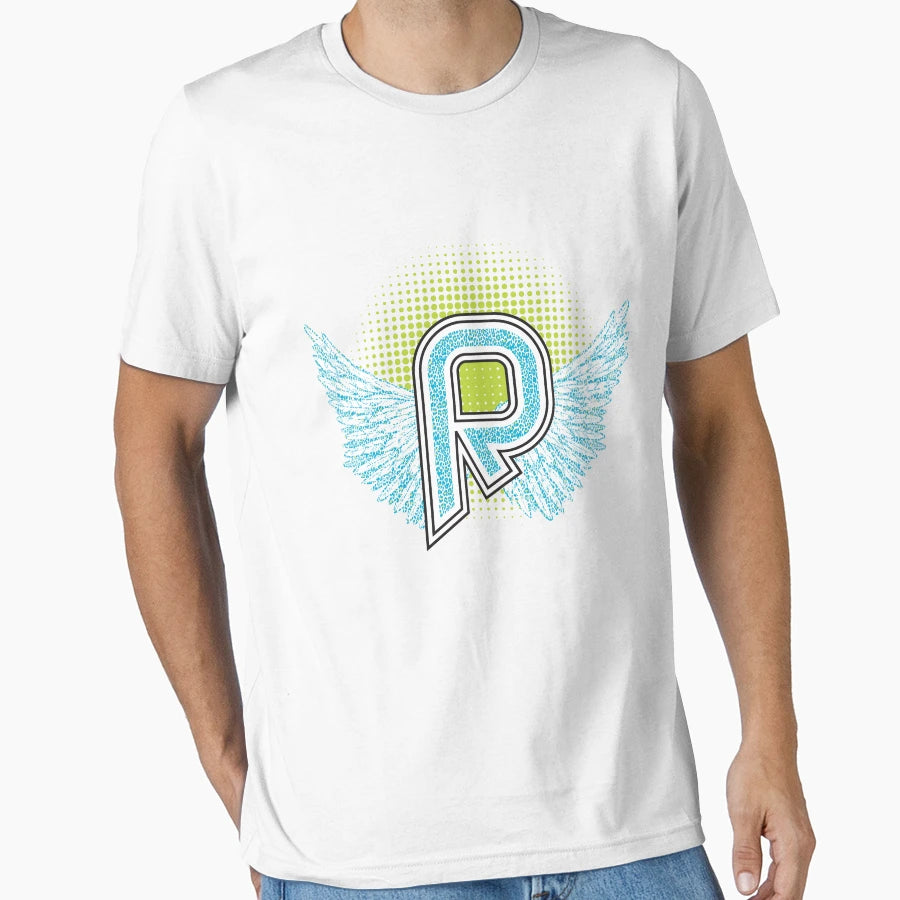 R Wings Miami Inspired Color Scheme T-Shirt - Graphic Print Unisex - T-Shirt, Sweatshirt, Hoodie