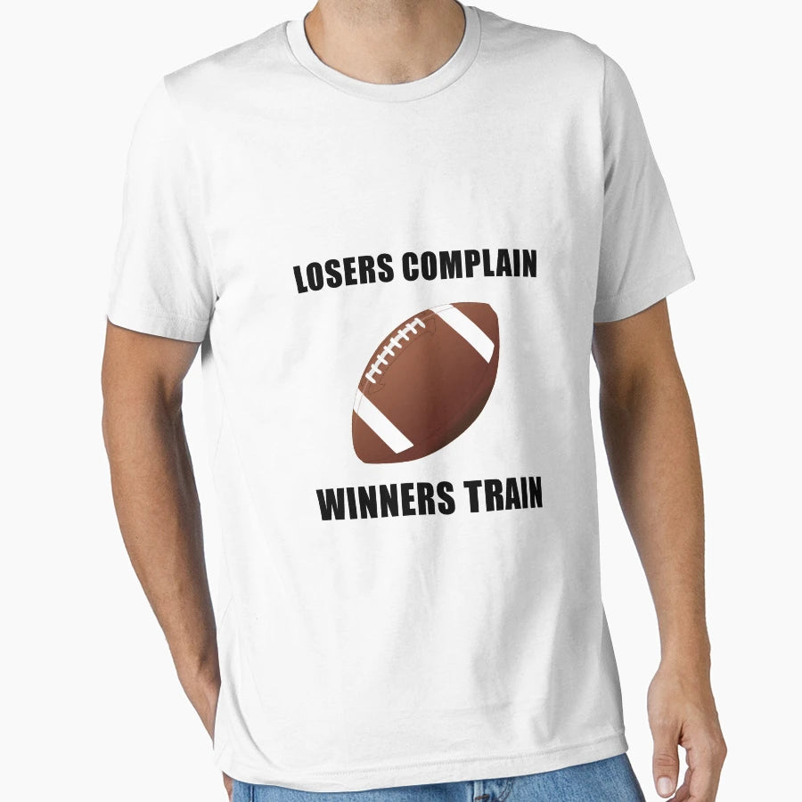 Football Winners Train T-Shirt - Unique Graphic for Adults - T-Shirt, Sweatshirt, Hoodie