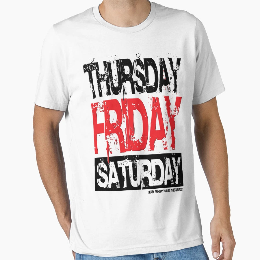 Friday 02 Light T-Shirt - Graphic Print Unisex - T-Shirt, Sweatshirt, Hoodie
