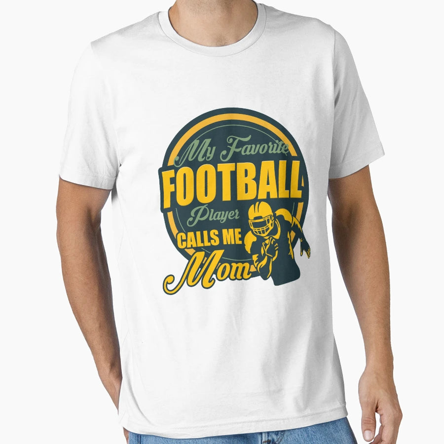 American Football Player Footballer T-Shirt - Novelty Apparel for Adults - T-Shirt, Sweatshirt, Hoodie