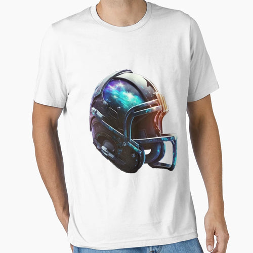Superbowl Helmet Galaxy T-Shirt - Trendy Graphic Unisex - T-Shirt, Sweatshirt, Hoodie