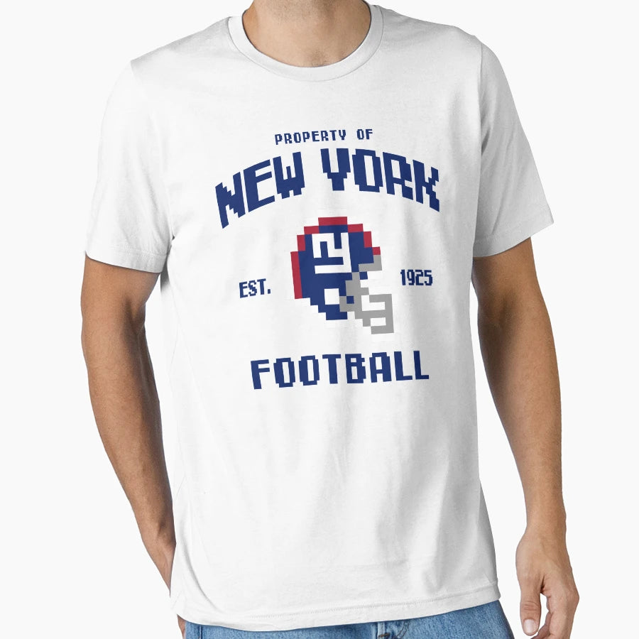 Property New York Giants Football T-Shirt - Streetwear Style for Adults - T-Shirt, Sweatshirt, Hoodie