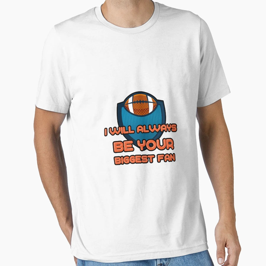 Fan Football Mom Dad T-Shirt - Aesthetic Graphic Men Women - T-Shirt, Sweatshirt, Hoodie