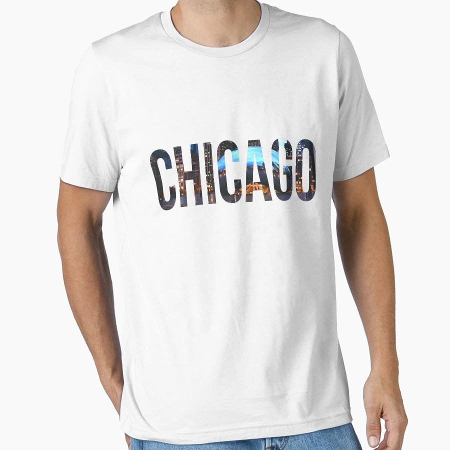 Chicago T-Shirt - Fun Novelty Design for Adults - T-Shirt, Sweatshirt, Hoodie