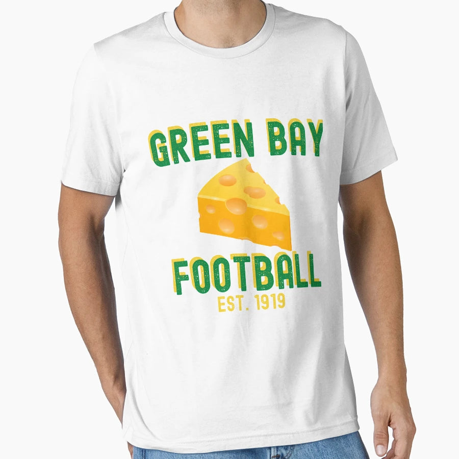 Green Bay Packers Football Team T-Shirt - Minimalist Print Men Women - T-Shirt, Sweatshirt, Hoodie