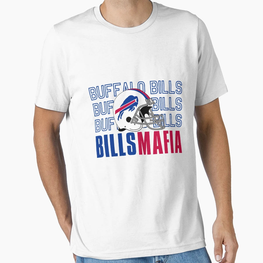 Buffalo Bills Art T-Shirt - Casual Everyday Wear Unisex - T-Shirt, Sweatshirt, Hoodie