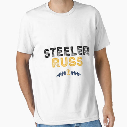 Steeler Russ 3 T-Shirt - Aesthetic Graphic Unisex - T-Shirt, Sweatshirt, Hoodie