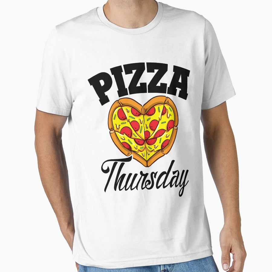Thursday Pizza Night Funny Pizza Lover T-Shirt - Streetwear Style Unisex - T-Shirt, Sweatshirt, Hoodie